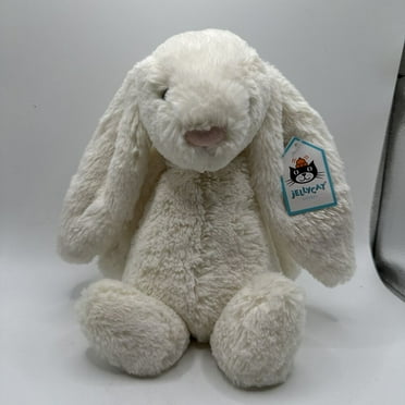 Jellycat Bashful Cream Bunny Plush Stuffed Animal Aprox Kids Dolls