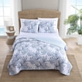 thumbnail image 2 of Juego de colcha tipo queen Tommy Bahama, reversible, algodón suave, 229 x 229 cm, 2 of 7