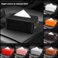 thumbnail image 4 of Caja de toallas de papel para montar en el automóvil, bolsa colgante especial para el respaldo del asiento del automóvil, deflector oculto para el automóvil, reposabrazos, cajón, papel higiénico creat, 4 of 5