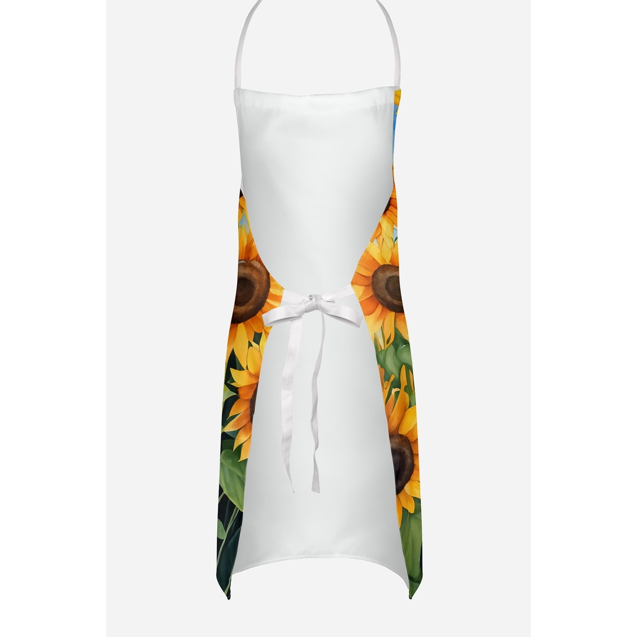 Bluetick Coonhound in Sunflowers Apron 27 in x 30 in