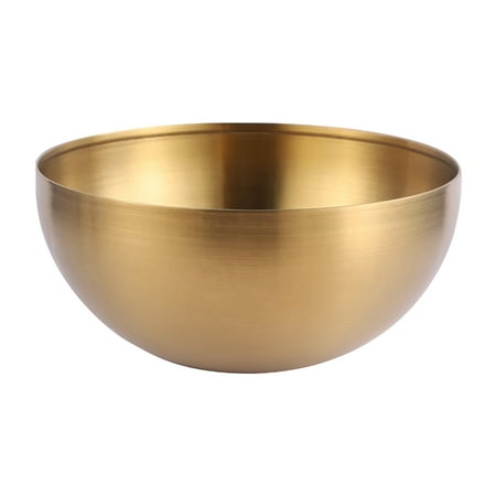 

Tableware Home Kitchen Kids Adult Large Capacity Stainless Steel Salad Bowl