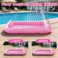 thumbnail image 4 of KOPPOP 77" x 48" XL Inflatable Tanning Pool Lounger Float with Sprinkler, 6-in-1 Suntan Tub Sunbathing Bed for Adults with Pillow & Cup Holder, 4 of 6