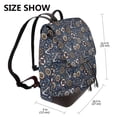 thumbnail image 2 of Balery Nautical Mochila de Cuero para Mujeres, Gran Capacidad, Bolsa de Viaje Multifuncional, Mochila de Cuero y Bolsa de Hombro para Mujeres, 2 of 4