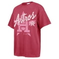 thumbnail image 2 of Women's '47 Pink Houston Astros Dopamine Tradition T-Shirt, 2 of 3