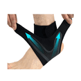 thumbnail image 4 of 1 Pair Ankle Support Straps Adjustable Foot Sprain Prevention Sports Fitness Foot Protector M, 4 of 6