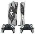 thumbnail image 2 of Skin Sticker for PS5 Slim Standard PS5 Pro Disc Digital Edition Console and Controllers Decals for Playstation 5 (Star,PS5 Slim Disc Edition), 2 of 5