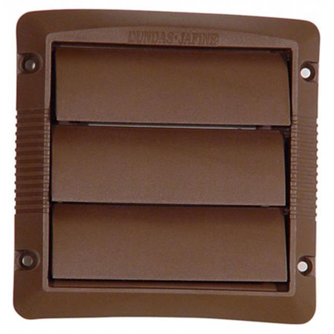 Dundas Jafine Inc. 4in. Brown Louvered Design Replacement Vent Cap