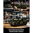 thumbnail image 4 of Set de construcción Nifeliz Leopard II A7 Tank Military 2069 piezas, 4 of 6
