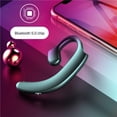 thumbnail image 4 of Bearachild Auricular compatible con Bluetooth con micrófono Auricular para correr Auriculares inalámbricos manos libres pequeños Accesorios Type3 NO3, 4 of 6