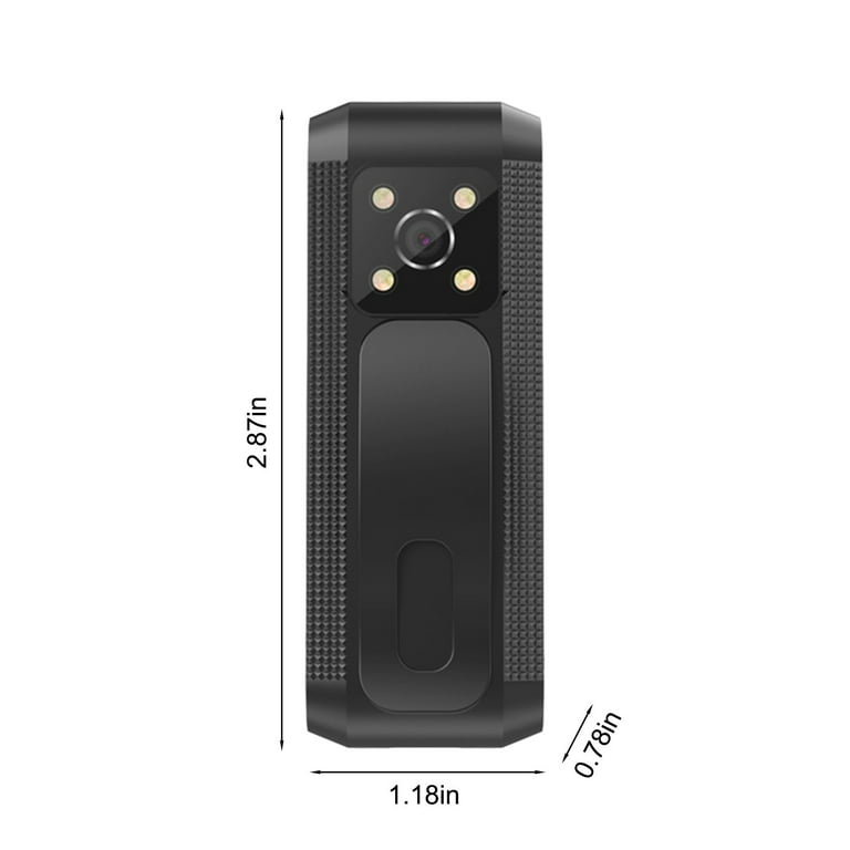 KQJQS Mini Camera Full HD 1080P Micro Body Camcorder Night Vision
