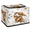 Multicolor 4, variant on CURLYOOT Moon Night Jump Rabbit Storage Bin with Zipper Lid, Foldable Clothes Organizer Lidded Storage Baskets, Rectangular Box Closet Shelf Organizer for Living Room Bedroom Home