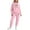A Pink, variant on Women Sweatsuit Valentine's Bow Design Sweatsuit Set Matching Hoodie and Pants Cozy Casual Two Piece Outfit for Her Gift Women's Sweatsuits Black L