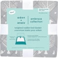 thumbnail image 3 of aden + anais Embrace Toddler-Bed Weighted Blanket for Kids – 2.65 Pounds 31” x 40” – Cotton Shell – Machine Washable, Dream Forest, 3 of 3