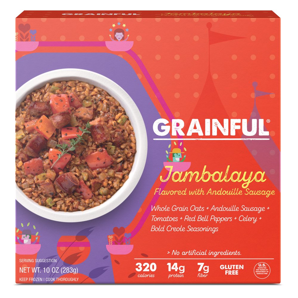 Grainful Jambalaya Frozen Meal, 10oz