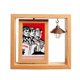 thumbnail image 1 of Trabajador campesino soldado rojo de China Marco giratorio de madera 4x6, 1 of 3