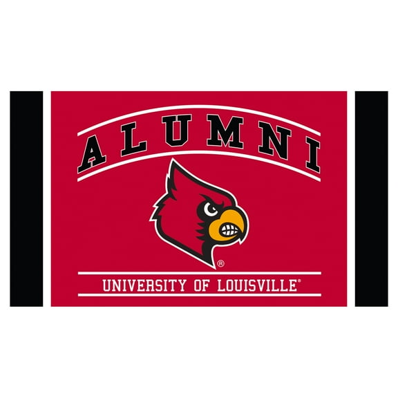 Louisville Cardinals 28" x 16" Alumni Turf Door Mat