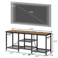 thumbnail image 2 of Mueble de TV GEOMER de 120 x 30 x 55 cm para televisores de 55 pulgadas, 2 of 8