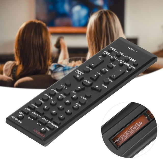 Appareil de Contrôle de Lecteur Audio, Porter des ABS Maison Durable Home Cinéma Télécommande pour AXD7671