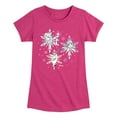 thumbnail image 3 of Frozen 2 - Anna Elsa Olaf Snow - Toddler And Youth Girls Short Sleeve Graphic T-Shirt, 3 of 5
