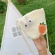 thumbnail image 5 of Bolso de hombro, monedero, bolso bandolera decorativo, bolso de paja tejida, 5 of 6