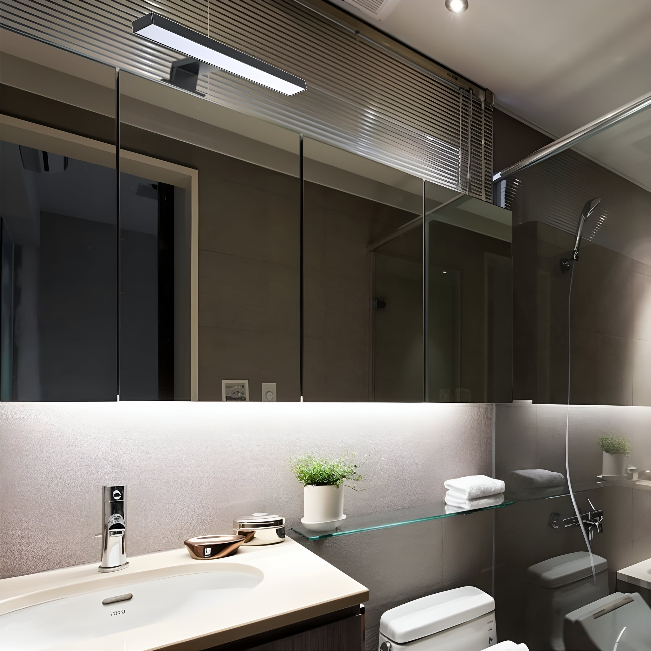 HIBIBUD 2026 New Led Lights Bathroom Cabinet Make-Up Mirror Light Vanity Light Wall Lamps Ip44 Neutral White for Bathroom,Vanity,Closet,Dressing Room,Washroom