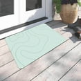 thumbnail image 6 of Shower Stone Bath Mat, Diatom Material, Water-Absorbent, Quick Drying, Non , Easy Care, Decor for Front Door, Bathroom, Living Room, Bedroom, Green, 50Ã80cm/19.96Ã31.5in, 1PC, 6 of 7
