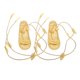 thumbnail image 2 of KAKOWELY Sandalias de diosa para disfraz de Cleopatra, planas con cordones, elegantes, de punta puntiaguda, accesorio para disfraz de diosa, 2 of 5
