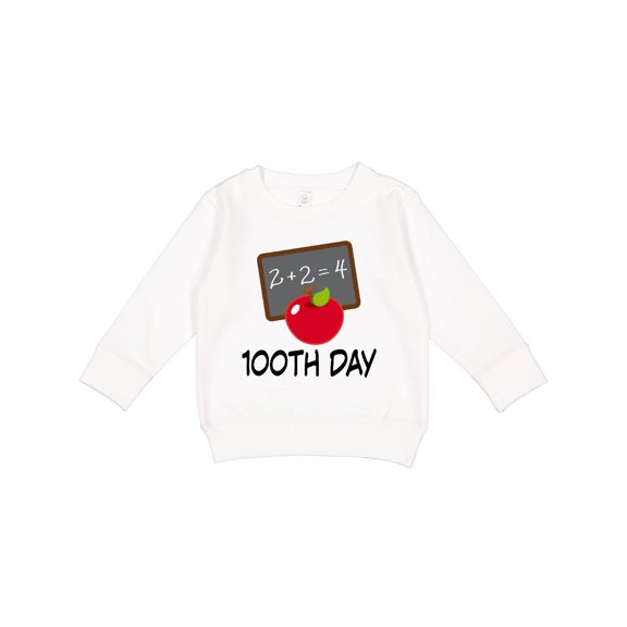 Inktastic 100th Day School Party Toddler Sweatshirt