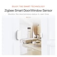thumbnail image 2 of Tuya Capteur de Porte Zigbee Intelligent Détecteur de Fermeture SmartLife Notification de Contrôle Compatible avec Alexa, 2 of 7