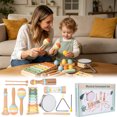 thumbnail image 6 of Wooden Musical Instrument Set for Early Educational Development and Sensory Exploration - Percussion and Vocal Music Toys for - Educational Music Toys for Creative Play and Learning, 6 of 8