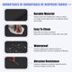 thumbnail image 4 of Funda protectora para reposabrazos de consola central de coche, tela de neopreno para BMW Serie 3 2012-2018, color negro, 4 of 7