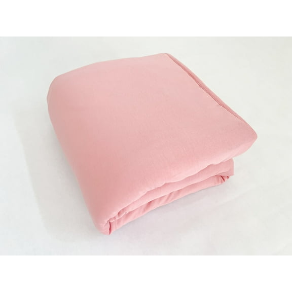 Bamboo Quilted Blanket in Dusty Rose