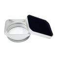 thumbnail image 1 of AWHAO Metal Square Lens Hood and Cap High Performance Replacement Lens Shade Protector Silver, 1 of 9