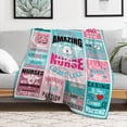 thumbnail image 5 of Nurse Gifts, Nurse Gifts for Women, Gifts for Nurses Female, Gift for Nurse, Gift for Nurses Women, Nurse Blanket 60"x 50", 5 of 6