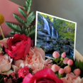 thumbnail image 3 of 3drose, Waikani Falls, Hana Highway Near Hana, East Maui, Hawaii, Usa., 1 Greeting Card with Envelope, 3 of 6