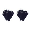 thumbnail image 2 of Qarigey 1 par de guantes de invierno para mujer, cubierta de mano, accesorio de ropa elegante, guante para mantener el calor con Color sólido para El color cian 2piezas Qarigey CBP334745, 2 of 5