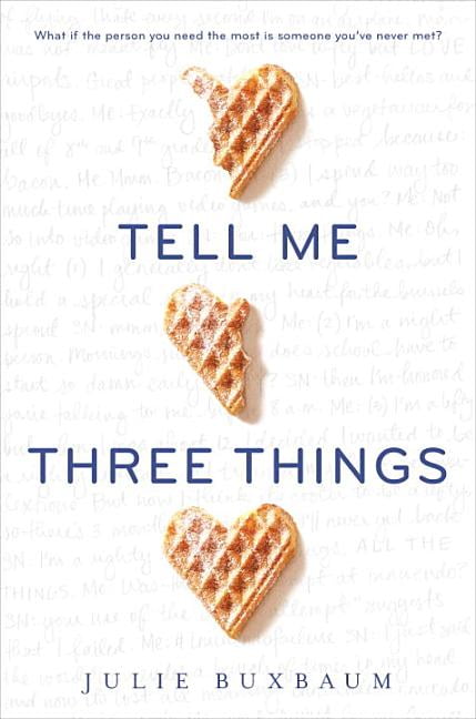 book tell me three things