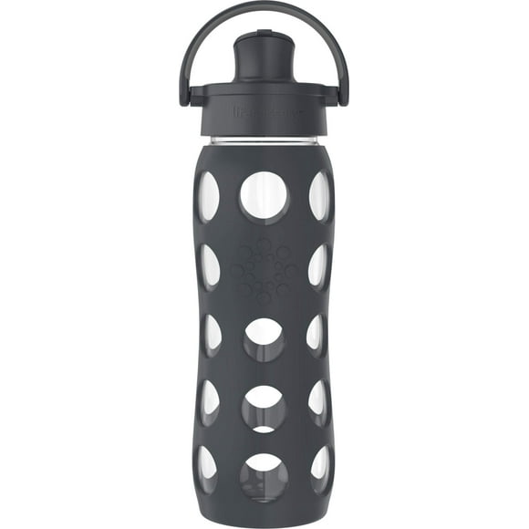 Botella de agua Lifefactory Active Flip Cap 650 ml Carbon