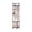 Black, variant on SUOERNUO Corner Coat Rack with 2 Storage Shelves Metal Garment Organizer 360 ° Swivel Wheels Narrow Space-Saving Standing Clothes Hanger for Bedroom Living Room Furniture Interior Organizing