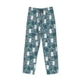 thumbnail image 4 of Xecao Forest Rabbit Men's Straight Lounge Pajama Pants: The Ultimate in Comfortable Sleepwear, 4 of 9