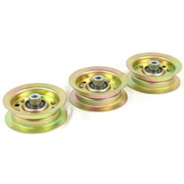 The ROP Shop (Pack of 3) Flat Idler Pulleys for 2014 Toro TimeCutter SS 5000 74631, 74637