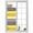 Yellow, variant on Brown Grey Window Privacy Film, Vintage Stripe Farmhouse Wood Grain Ombre Static Cling UV Sun Blocking Heat Control Window Tint Day and Night, Non-Adhesive One Way Windows Privacy Cover 17.7''x39.3''