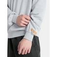 thumbnail image 4 of Netflix Stranger Things Hawkins High Graphic Sweatshirt from No Boundaries, Men’s and Big Men’s, 4 of 5