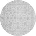 thumbnail image 1 of Ahgly Company Indoor Round Oriental Gray Traditional Area Rugs, 3' Round, 1 of 4