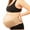 Beige, variant on Maternity Belt for Pregnancy Support Comfortable Breathable Adjustable Belly Band Back Fitness Yoga