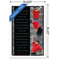 thumbnail image 3 of Tiger Woods - Majors 16.5" x 24.25" Framed Poster, by Trends International, 3 of 6