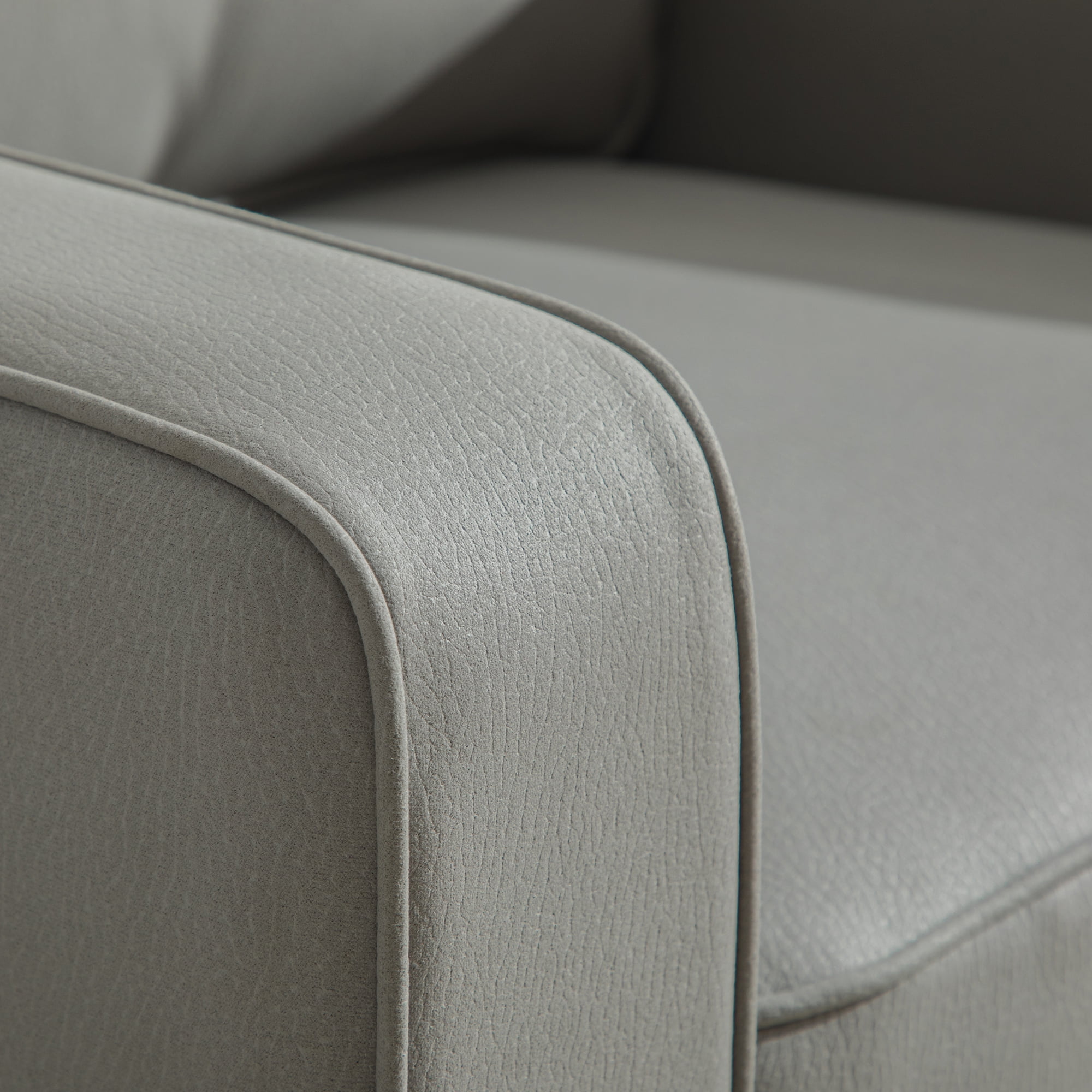 Leumius Swivel Armchair with Hidden Storage,33.6''W Upholstered 360° Accent Chairs with Pillow,Square Club Chair Single Sofa for Living Room,Gray