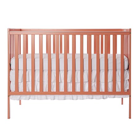 UPC 640522771837 product image for Dream On Me Synergy 5-in-1 Convertible Fixed Side Crib, Fusion Coral | upcitemdb.com