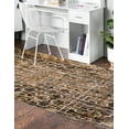 thumbnail image 3 of Unique Loom Saturn Collection Area Rug - Aura (7' 10" x 10' Rectangle Blue/Beige), 3 of 10