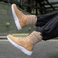 thumbnail image 4 of VOVORY Fashion Womens Mens Ankle Boots Male Female Outdoor Camping Hiking Shoes Lightweight EVA Outsole Sport Walking Shoes for Spring Autumn, 4 of 11